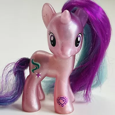 My Little Pony Starlight Glimmer 3” Brushable Figure Toy Hasbro G4 MLP Glittery • £13.99