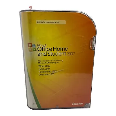 🍌 Microsoft Office Home And Student 2007 Windows USED - OPEN - FL • $10.39