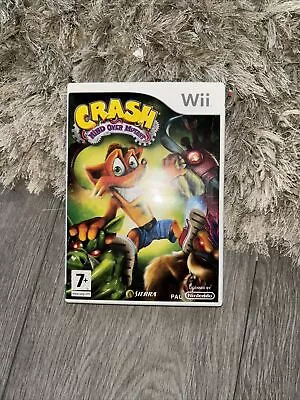 Crash Bandicoot Mind Over Mutant Nintendo Wii  Manual • £5