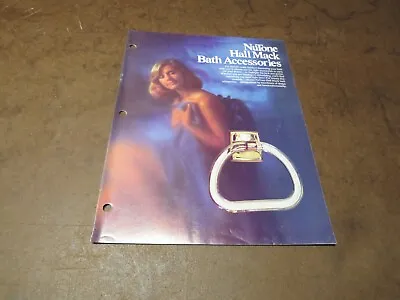 Nutone Hall Mack Brochure Catalog Bath Accessories Hardware Paper Ad • $12.75