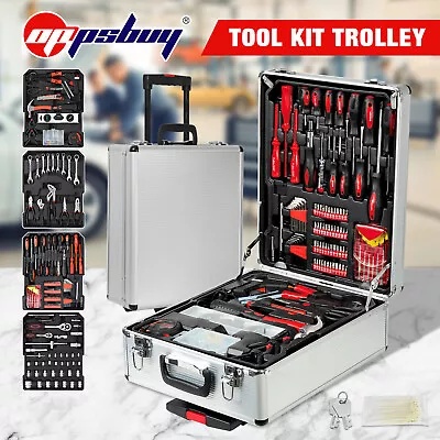 1000pcs Tool Box 4 Tier Trolley Tool Set Portable Tool Kit DIY Hand Tool Set • $139.90