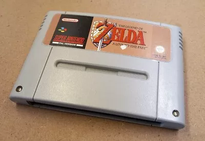 Zelda A Link To The Past Super Nintendo Snes Cartridge Only • £42.99