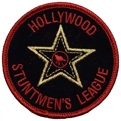 Hollywood Stuntmen's League Patch - California Movies Acting Film 3  (Iron On) • $4.25