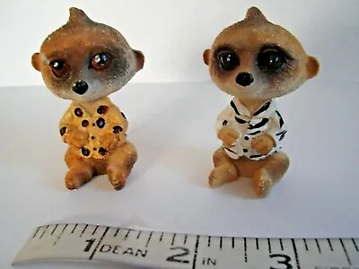 £8.99 • Buy Miniature Meerkat Ornaments 