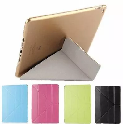 For IPad 6th 5th Generation Air 2 9.7 Leather Stand Slim Flip Case Cover 5 Line • $9.87