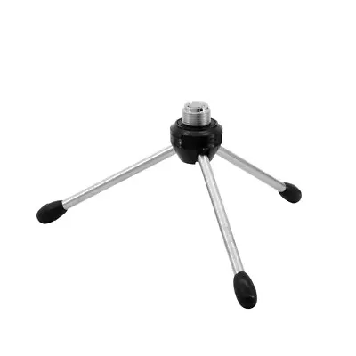 Omnitronic Table Microphone Stand Tripod Zoom Podcast Facetime Table Stand • £9