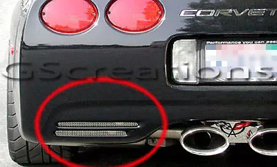 Rear Fascia Grilles Screen For All 1997 - 2004 C5 Corvette • $69.99