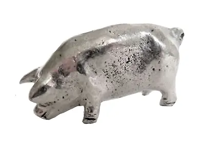 £8.50 • Buy Pig Pewter Ornament - Hand Made In Cornwall