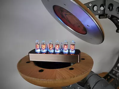£269 • Buy The Genesis 6 Tube Nixie Clock From Bad Dog Designs Handmade In The UK