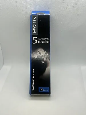 Nitram Acad�mie Fusains Charcoal - H (Hard) - 5mm • £7.50