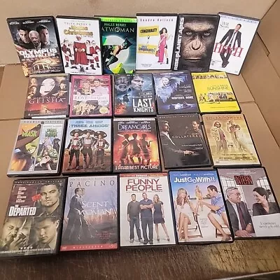 HUGE Lot Of 101 DVD Action Drama Comedy Romance SCI-FI Adventure Movie BUNDLE • $41