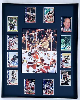 1980 Miracle On Ice USA Hockey Team Signed Framed 16x20 Photo Display  • $599.99