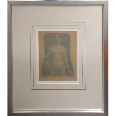 WILHELM LIST (1864-1918) 'Gorgon' Lithograph 20x15cm Vers Sacrum 1900 Framed • $884.07