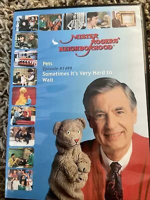 Mister Rogers' Neighborhood: Pets Sometimes It’s Very Hard To Wait Ep 1499 DVD • $12.99