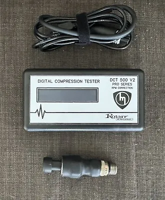 Rotary Engine Compression Tester- Rx3 Rx4 Rx7 13b Rx8 Mazda WHITE • $189.95