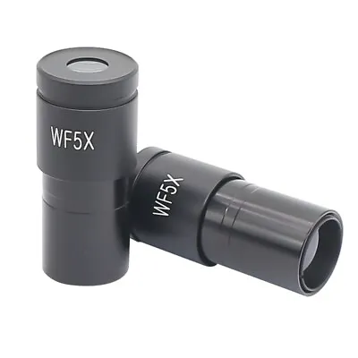 WF5X 20mm Wide Field Eyepiece For Biological Microscope Mounting 23.2mm Ocular • $11.90