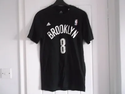 £11 • Buy Brooklyn Nets Basketball T-shirt Small Size 38 Inch Adidas Make