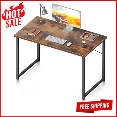 40 In Computer Desk Modern Simple Style Office Study Student Writing Vintage New • $74.99