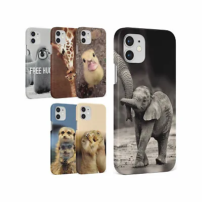 Case For Iphone 15 14 13 12 11 Se 8 Pro Max Hard Phone Cover Cute Animal Cubs • £5.99
