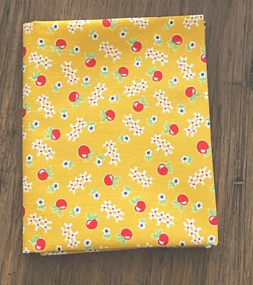 Fat Quarter Riley Blake  Farm Girl Vintage  Apple Honey Yellow Lori Holt Cotton • $3.65