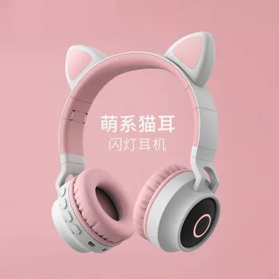 New Headworn Cat's Ears Mobile Phone Wireless Bluetooth Headset • $32.46