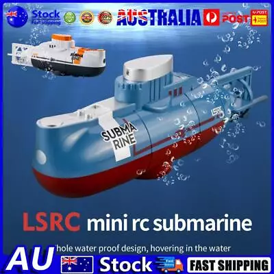 AU 6CH RC Submarine Ship Model Remote Control Rechargeable Diving Boat Electric  • $30.19
