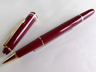 Montblanc Meisterstuck Classique 163 Rollerball Pen Burgundy GT • $209.99