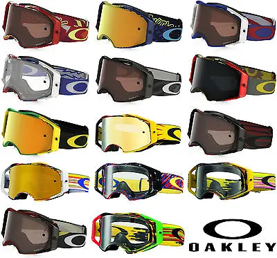 OAKLEY AIRBRAKE MOTOCROSS MX GOGGLES Enduro Bike Prizm • $131.80