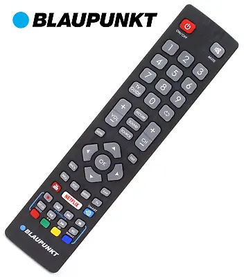 Genuine Remote For Blaupunkt Smart TV With NETFLIX YouTube Buttons BLFRMC0008 • £7.69