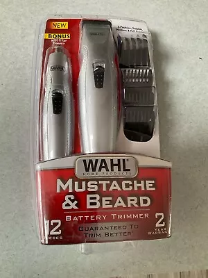 Opened But Never Used WAHL 5606-5601 Mustache And Beard Battery Operated Trimmer • $11