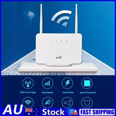 4G Wireless Router 300Mbps 4G Router Wireless Modem US Plug Internet Connection • $43.41