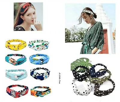 £1.99 • Buy Boho Floral Headband Hair Band Twist Knot Elastic Hairband Wrap Turban Sports
