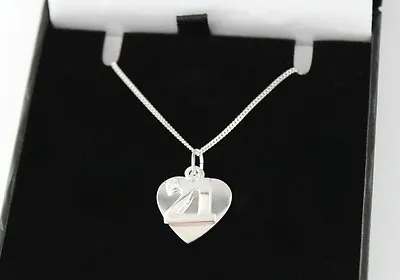 LADIES STERLING SILVER 21st BIRTHDAY NECKLACE PERSONALISED ENGRAVED GIFT BOXED • £19.12