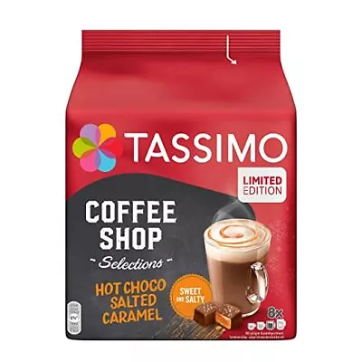 TASSIMO Hot Cocoa; SALTED CARAMEL Limited Edition Pods -8 Pods-FREE SHIPPING • $18.99