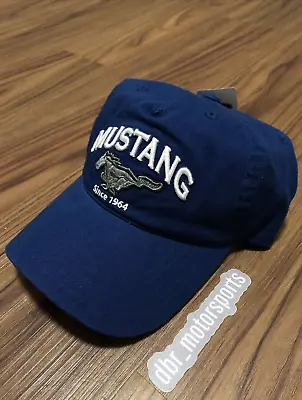 NEW! FORD MUSTANG Officially Licensed Blue Snapback Hat • $19.99