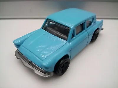 Hot Wheels / 1960s Ford Anglia 105E - Light Blue - Harry Potter - Model Car X1 • $24.72