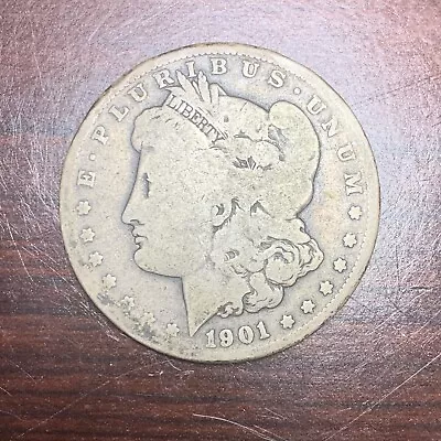 1901-S G MORGAN SILVER DOLLAR $1 | BETTER DATE | Check Desc For VAM Listings • $0.01