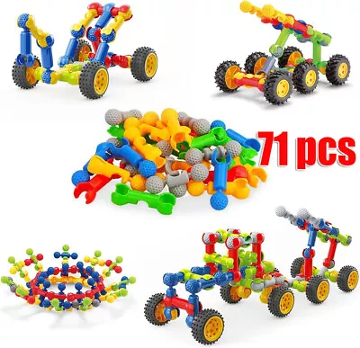 STEM Building Toys For 3-12 Year Old Boys Learning Toy Kit For 3 4 5 6 Kids Boy • $29.89