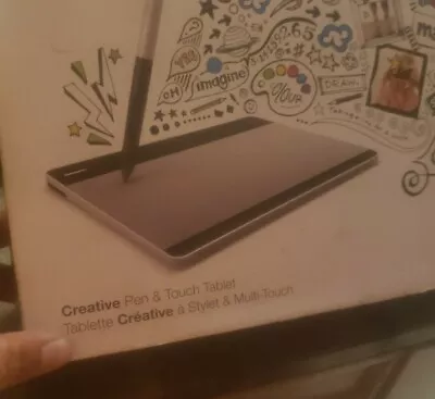 Wacom Intuos CTH-480 Touch Graphics Tablet With Creative Pen • $40