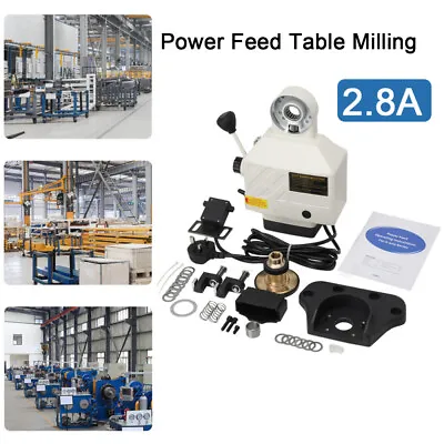 X-Axis Power Feed Table Milling Fit Bridgeport Milling Powerfeed Power Feeder • £163.80