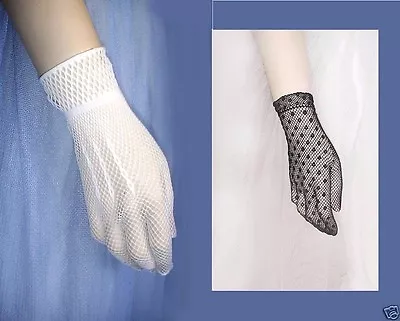 NEW Civil War+Victorian+Regency Crochet/Fish Net Gloves Jane Austen 5 Styles  • £15.43