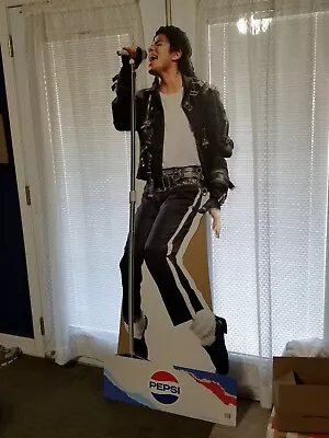 Michael Jackson 2018 PEPSI Promo Full-Size Cardboard Store Display FREE Ship  • $110