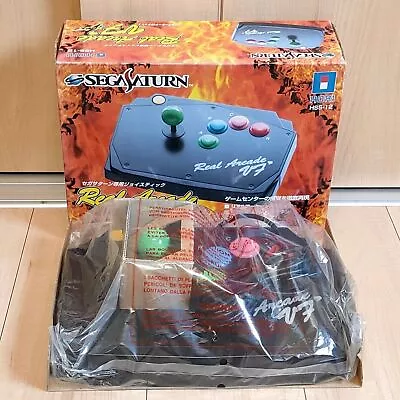 Hori Real Arcade VF Dash 1999 Sega Saturn Fighting Stick Controller HSS-12 • £114.53