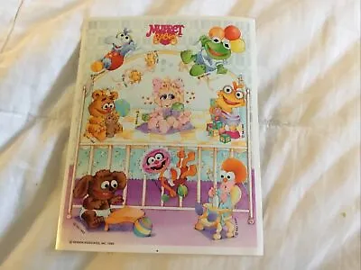 Vintage Jim Henson 1985 Muppet Babies Sticker Sheet • $10.50