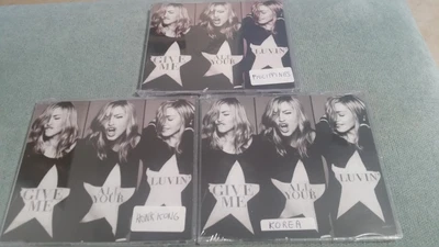 £83.74 • Buy Madonna Mdna 3 Promo Give Me All Your Luvi Sealed Celebration Tour Finally Enoug