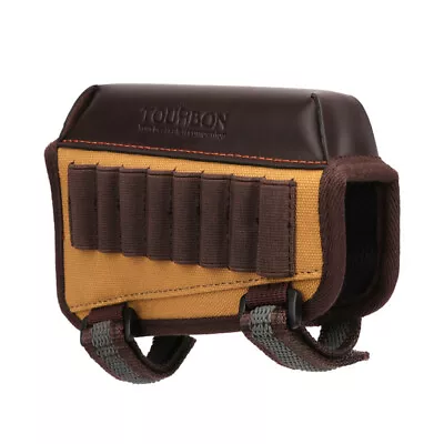 Tourbon Rifle Cartridges Holder Buttstock Cheek Rest Riser Ammo Carrier Hunting • $39.99