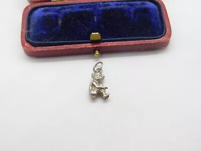 Sterling Silver Cornish Pixie Charm Pendant Vintage C1970 • $31.94