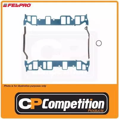 Fel-pro Intake Gasket Set Ford 332 352 390 410 427 Open Heat Passage Standard • $35.90