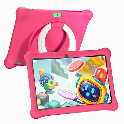 Kids Tablet 10 Inch Android 12.0 Tablet For Kids 64GB Bluetooth WiFi Dual Camera • $62.10