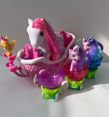 G3 MLP Cute Curtsey W/carriage Breezies Parade Incomplete Crystal Princess 2005 • £2.20